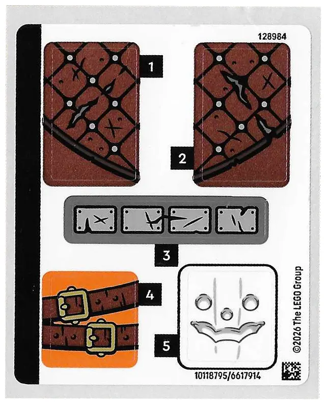 Sticker Sheet for Set 75644 - (10118795/6617914)