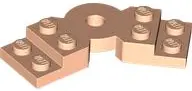 Light Nougat Plate, Modified 2 x 6 x 2/3 Bent