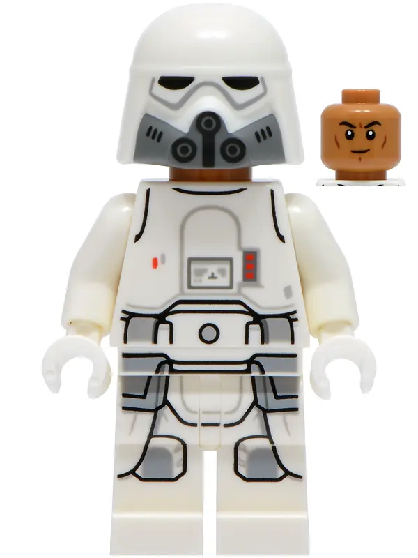 Imperial Remnant Snowtrooper - Medium Nougat Head