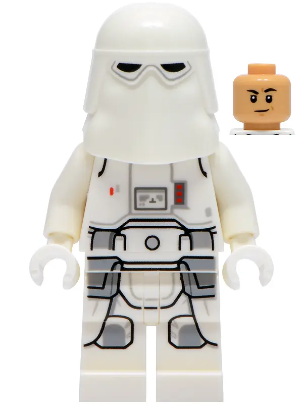 Snowtrooper - Male, Printed Legs, White Hands