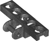 Pearl Dark Gray Technic, Link Tread