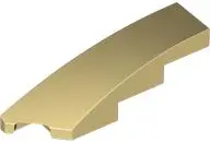 Tan Wedge 4 x 1 Left