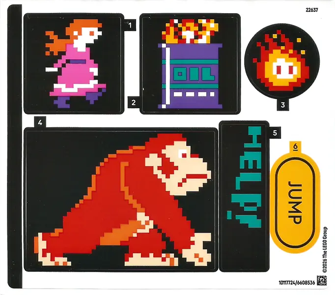 Sticker Sheet for Set 72051, Sheet 1 - (10117724/6608536)