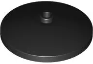 Black Dish 4 x 4 Inverted (Radar) with Open Stud