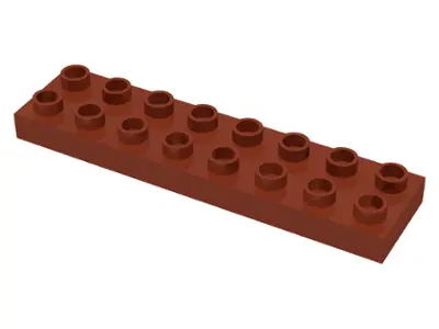 Reddish Brown Duplo, Plate 2 x 8