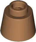 Medium Nougat Cone 1 1/6 x 1 1/6 x 2/3 (Fez)