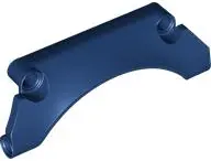 Dark Blue Technic, Panel Car Mudguard Arched #30 9 x 2 x 3 Straight Top