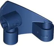 Dark Blue Technic, Panel Curved # 9 3 x 3 Tapered Left