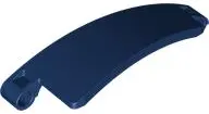 Dark Blue Technic, Panel Curved #57 3 x 9 Tapered Right