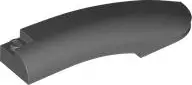 Dark Bluish Gray Wedge 10 x 2 x 2 Right