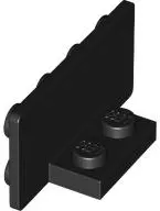 Black Bracket 1 x 2 - 2 x 4 Inverted