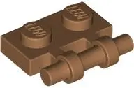 Medium Nougat Plate, Modified 1 x 2 with Bar Handle on Side - Free Ends