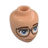 MINI DOLL, HEAD, NO. 419