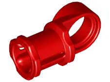 Red Technic, Axle and Pin Connector Toggle Joint Smooth
