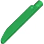 Green Minifigure, Weapon Sword Blade with Bar End (SW Darksaber)