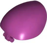 Magenta Large Figure Armor, Round, Smooth with Bar Handle - Free Ends