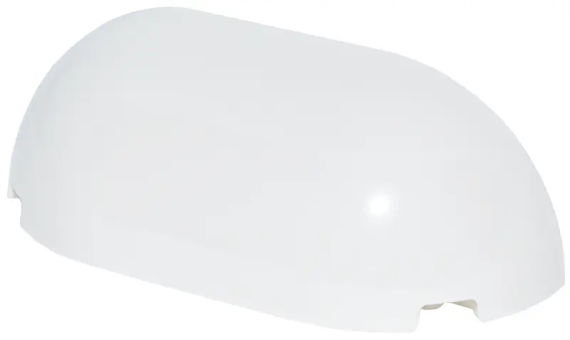 White Brick, Round Corner 2 x 6 x 1 2/3 Double without Studs