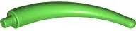 Bright Green Dinosaur Tail End Section / Horn, Small