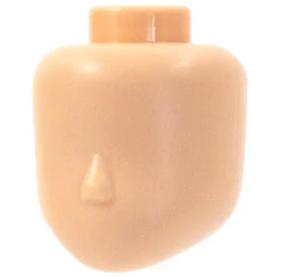 Light Nougat Mini Doll, Head Friends Male Large, Plain
