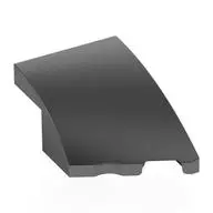 BRICK 2X3, OUTSIDE BOW, RIGHT