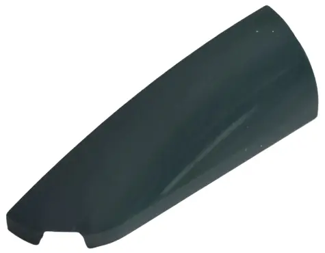 Dark Green Slope, Curved 4 x 1 Left