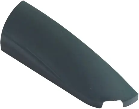 Dark Green Slope, Curved 4 x 1 Right