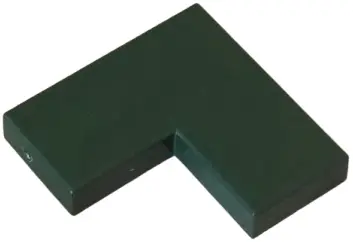 Dark Green Tile 2 x 2 Corner