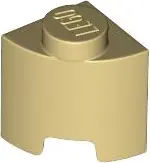 Tan Brick, Round 1 x 1 Quarter