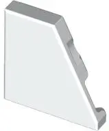 White Tile, Modified 2 x 2 Wedge Right