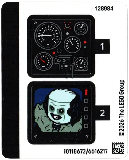 Sticker Sheet for Set 76355 - (10118672/6616217)