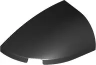 Black Slope, Curved 3 x 2 Left
