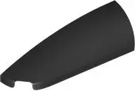 Black Slope, Curved 4 x 1 Left