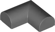 Dark Bluish Gray Slope, Curved 2 x 2 x 2/3 Double Corner