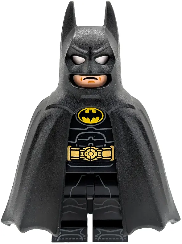 Batman - Black Suit, One Piece Cowl and Straight Cape
