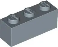 Sand Blue Brick 1 x 3