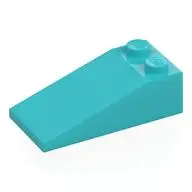 ROOF TILE 2X4X1, 18°