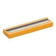 FLAT TILE 1X4, NO. 200