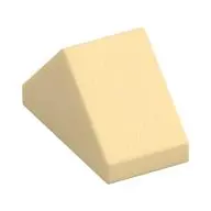 RIDGED TILE 1X2/45°