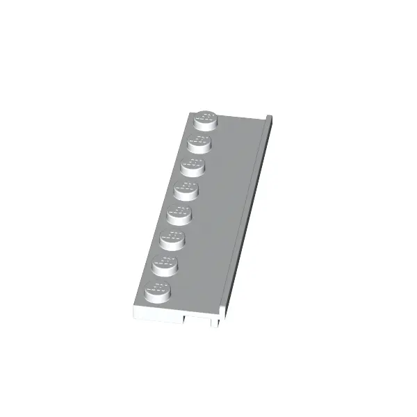 PLATE 2X8 W/GLIDING GROOVE
