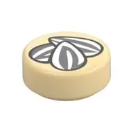 FLAT TILE 1X1, ROUND, NO. 278