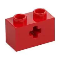 BRICK 1X2 WITH CROSS HOLE
