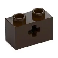 BRICK 1X2 WITH CROSS HOLE