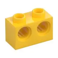 BRICK 1X2 W. 2 HOLES Ø 4,87