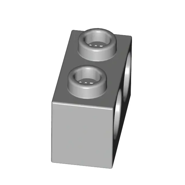 BRICK 1X2 W. 2 HOLES Ø 4,87