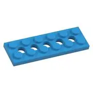 PLATE 2X6 W. HOLES