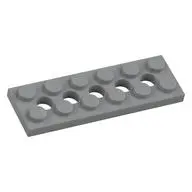 PLATE 2X6 W. HOLES