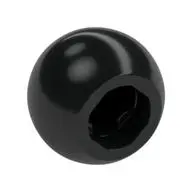 BALL 10.2, W/ CROSS HOLE