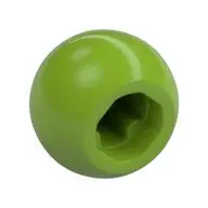 BALL 10.2, W/ CROSS HOLE