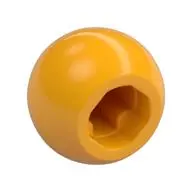 BALL 10.2, W/ CROSS HOLE