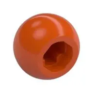 BALL 10.2, W/ CROSS HOLE